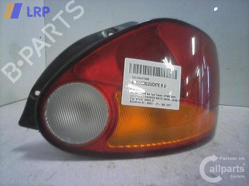Used Right taillight DAEWOO MATIZ (M100, M150) 0.8 (52 hp) 20566953