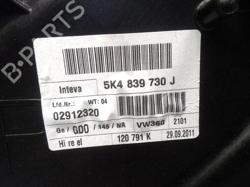 Rear right window mechanism VW GOLF VI (5K1) 1.6 TDI | BP20518536C25 