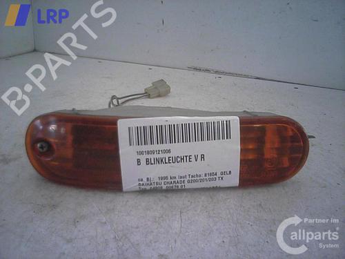 Używane Kierunkowskaz przedni prawy DAIHATSU CHARADE IV (G200, G202) 1.3 i 16V (84 hp) 20537324