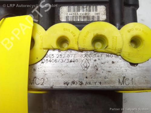 ABS pump RENAULT CLIO III (BR0/1, CR0/1)  | BP20554166M43 