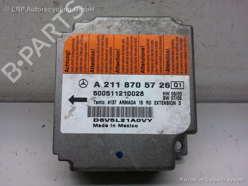 ECU airbags MERCEDES-BENZ E-CLASS (W211) E 200 CDI (211.004) | BP20574378M53 