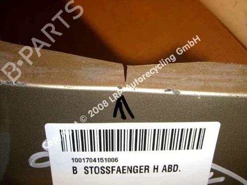 Rear bumper VW GOLF III (1H1) 1.4 | BP20575712C8 