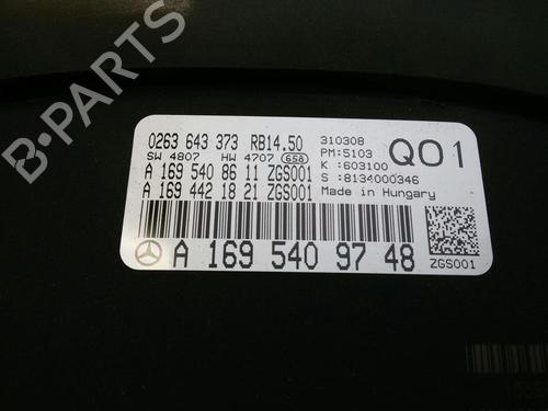 Instrument cluster MERCEDES-BENZ B-CLASS Sports Tourer (W245) B 180 CDI (245.207) | BP20556189C47 