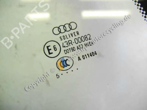 Rear right door window AUDI A4 B7 Convertible (8HE) 2.0 TFSI 16V | BP20571572C21 
