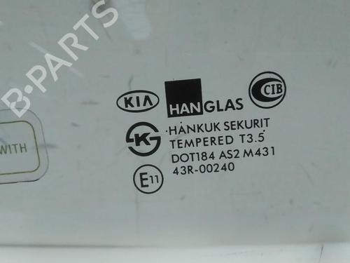 Front left door window KIA MAGENTIS I (GD, MS) 2.5 V6 | BP20590787C18 