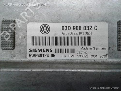 Engine control unit (ECU) VW POLO (9N_, 9A_) 1.2 | BP20574789M57 