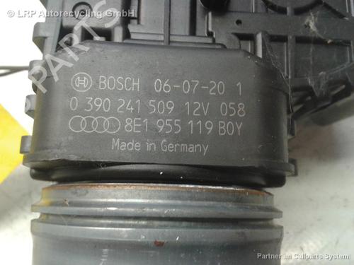 Used Front wiper motor AUDI A4 B7 (8EC) 2.0 TDI (170 hp) 20586488