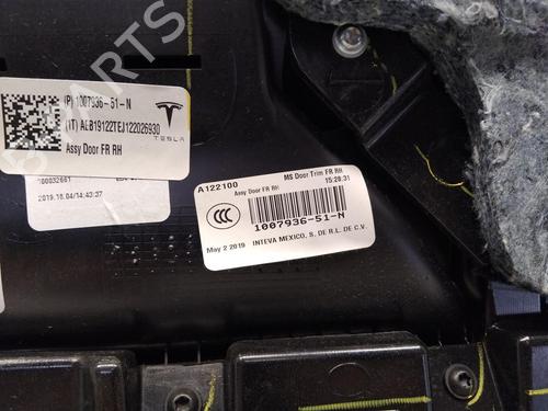 Front right panel TESLA MODEL S (5YJS) P100D AWD | BP33055254C59 - Image 3