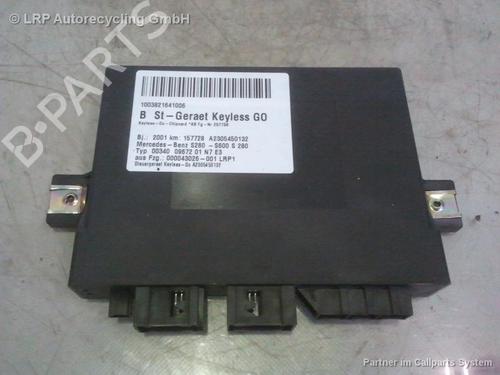 Used Electronic module MERCEDES-BENZ S-CLASS (W220) S 500 (220.075, 220.175, 220.875) (306 hp) 20575400