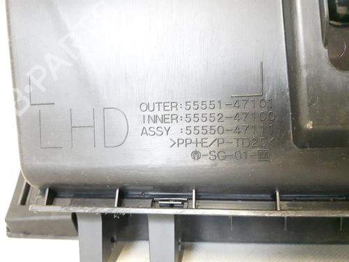 Glove box TOYOTA PRIUS PLUS (_W4_) 1.8 Hybrid (ZVW40W, ZVW41W) | BP20593955C95 