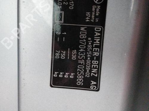 Driveshaft MERCEDES-BENZ SLK (R170) 200 (170.435) | BP31687667M37 