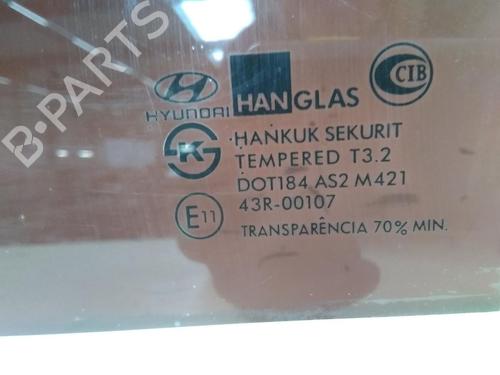 Rear left door window HYUNDAI GETZ (TB) 1.6 | BP20592238C20 