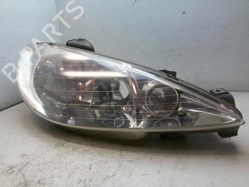 Right headlight PEUGEOT 206 CC (2D) 1.6 16V (2DNFUF, 2DNFUR) | BP20569275C29 