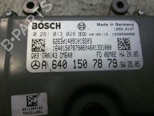 Used Engine control unit (ECU) MERCEDES-BENZ B-CLASS Sports Tourer (W245) B 200 CDI (245.208) (140 hp) 20574837