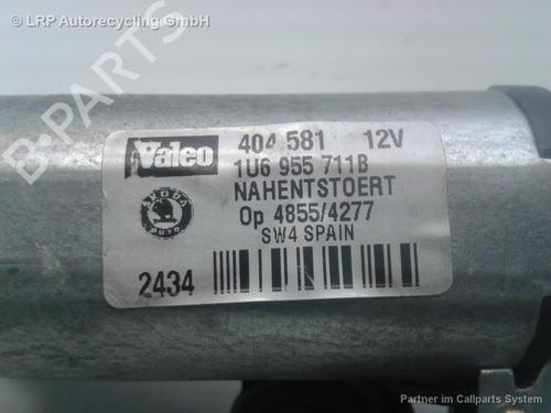 Rear wiper motor SKODA OCTAVIA I (1U2) 1.6 | BP20551845M102 