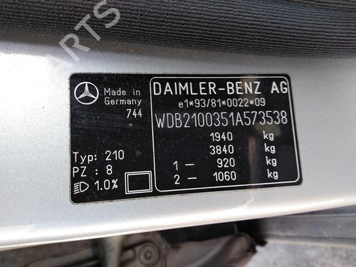 Left taillight MERCEDES-BENZ E-CLASS (W210) E 200 (210.035) | BP20593418C34 