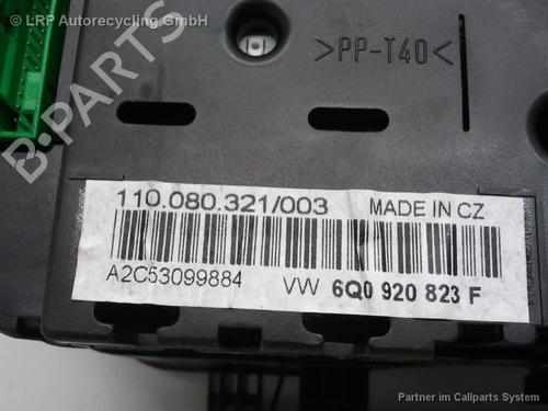 Instrument cluster VW POLO (9N_, 9A_) 1.2 | BP20556484C47 