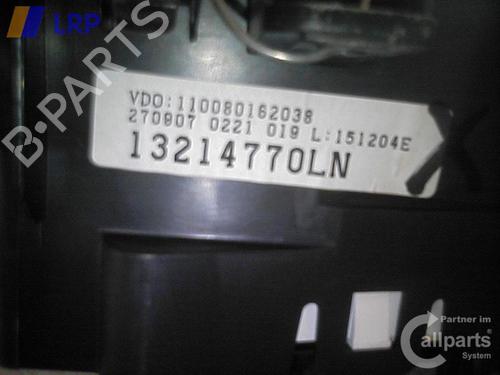 Cockpit OPEL MERIVA A MPV (X03) 1.7 CDTI (E75) | BP20556070C47 