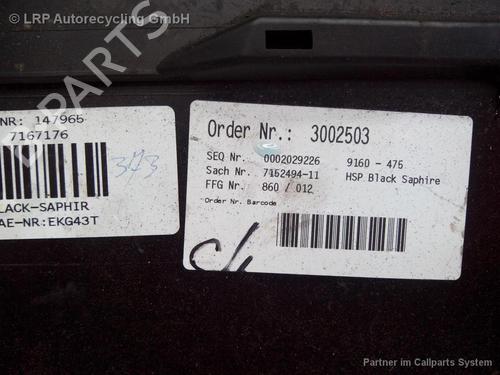 Rear spoiler BMW 3 Touring (E91) 320 d | BP20551306C96 