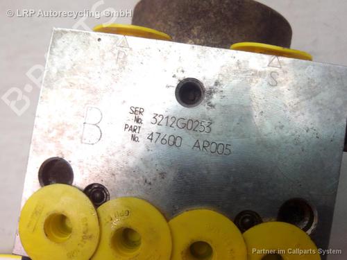 Used ABS pump NISSAN X-TRAIL I (T30) 2.2 Di 4x4 (114 hp) 20554350