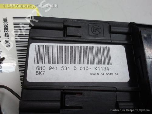 Used Headlight switch SEAT AROSA (6H1) 1.0 (50 hp) 20560837