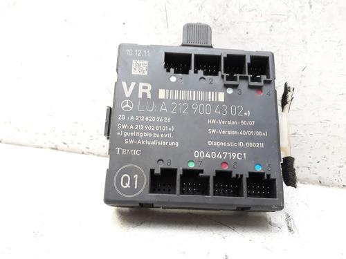 Elektronisk modul MERCEDES-BENZ E-CLASS (W212) E 200 CDI / BlueTEC (212.005, 212.006) | BP20529134M83 