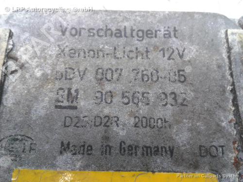 Elektronisk modul OPEL OMEGA B Estate (V94) 2.5 V6 (F35, M35, P35) (170 hp) 20575166