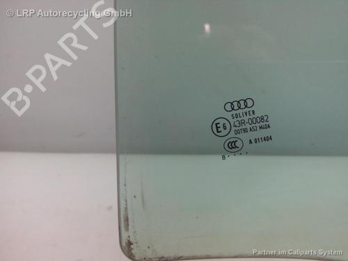 Used Rear left door window AUDI A4 B8 Avant (8K5) 2.0 TDI (120 hp) 20578733