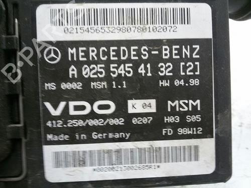 Engine control unit (ECU) MERCEDES-BENZ A-CLASS (W168) A 140 (168.031, 168.131) | BP20574947M57 
