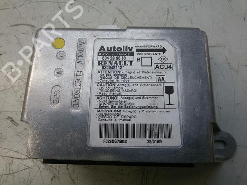 ECU airbags RENAULT MEGANE II Estate (KM0/1_) 1.5 dCi (KM02, KM13) | BP20574370M53 