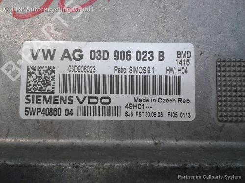 Used Engine control unit (ECU) VW FOX Hatchback (5Z1, 5Z3, 5Z4) 1.2 (55 hp) 20574641