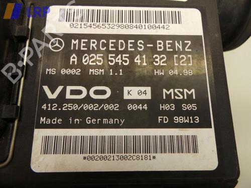Engine control unit (ECU) MERCEDES-BENZ A-CLASS (W168) A 160 (168.033, 168.133) | BP20574841M57 