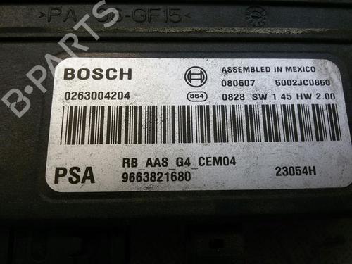 Used Electronic module CITROËN BERLINGO MULTISPACE (B9) 1.6 HDi 75 / BlueHDi 75 (75 hp) 20575045