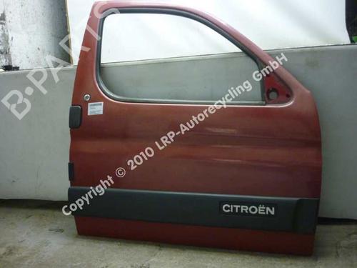 Right front door CITROËN BERLINGO / BERLINGO FIRST MPV (MF_, GJK_, GFK_) 1.8 i 4WD (MFLFX) | BP20578560C3 