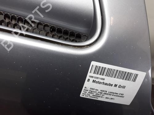 Hood OPEL SIGNUM Hatchback (Z03) 2.2 direct (F48) | BP20563085C1 