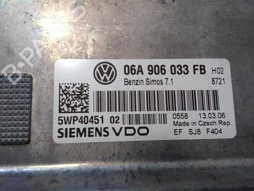 Engine control unit (ECU) SKODA OCTAVIA II (1Z3) 1.6 | BP20595907M57 