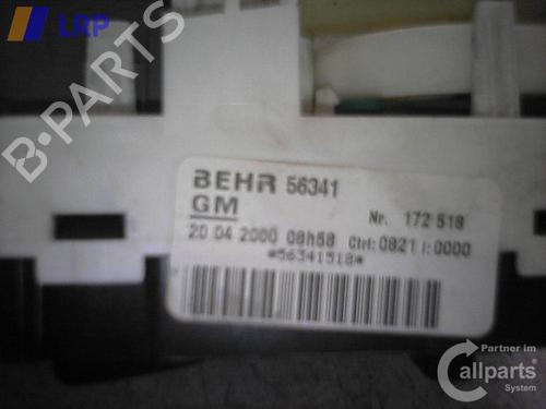 Climate control OPEL ZAFIRA A MPV (T98) 2.0 DI 16V (F75) | BP20553234I5 