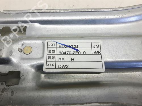 Rear left window mechanism HYUNDAI TUCSON (JM) 2.0 CRDi | BP20543516C24 