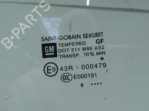 Front left door window OPEL CORSA E (X15) 1.2 (08, 68) | BP20590815C18 