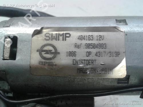Rear wiper motor OPEL VECTRA B Hatchback (J96) 1.8 i 16V (F68) | BP20552154M102 