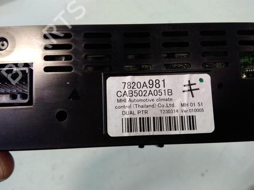 Climate control MITSUBISHI ECLIPSE CROSS (GK_, GL_) Plug-in Hybrid 4WD (GL3W) | BP37672699I5 - Image 2