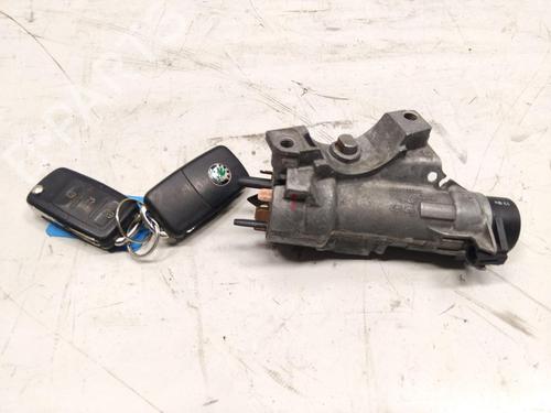 Used Ignition barrel SKODA FABIA II Combi (545) 1.4 TDI (80 hp) 20588841