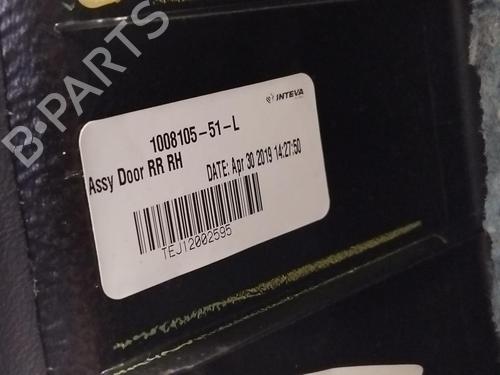 Rear right panel TESLA MODEL S (5YJS) P100D AWD | BP33055248C61 - Image 2