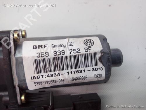 Fensterhebermotor hinten rechts für VW PASSAT B5.5 Variant (3B6) 2.0 (130 hp) 20562560