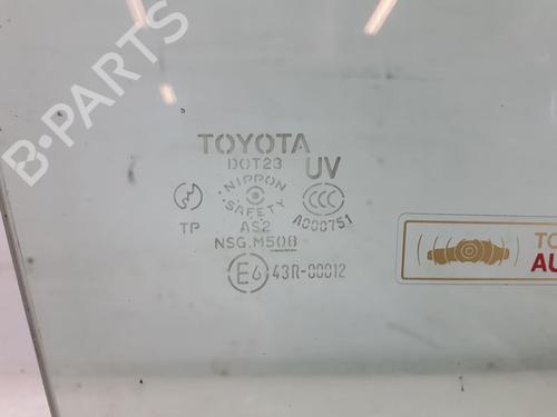 Used Front right door window TOYOTA LAND CRUISER PRADO (_J12_) 3.0 D-4D (KDJ120, KDJ125, KDJ121) (173 hp) 20579840