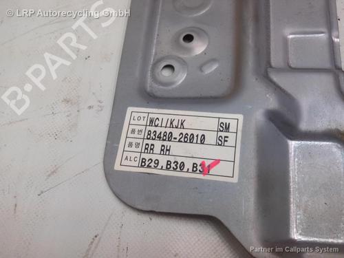 Rear right window mechanism HYUNDAI SANTA FÉ I (SM) 2.4 16V | BP20543999C25 