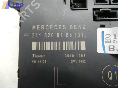 Electronic module MERCEDES-BENZ E-CLASS T-Model (S211) E 320 T CDI (211.226) | BP20581362M83 