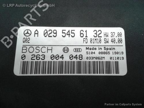 Electronic module MERCEDES-BENZ S-CLASS (W220, V220) S 500, S 500 L (220.075, 220.175, 220.875) | BP20575380M83 