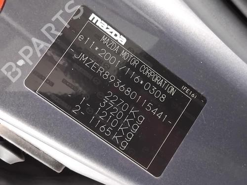 Rear parcel shelf MAZDA CX-7 (ER) 2.3 MZR DISI Turbo AWD (ER3P) | BP33966239C85  - Image 13