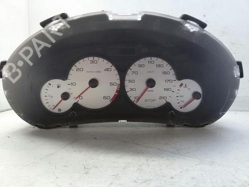Used Instrument cluster PEUGEOT 206 SW (2E/K) 1.4 HDi (68 hp) 20556474